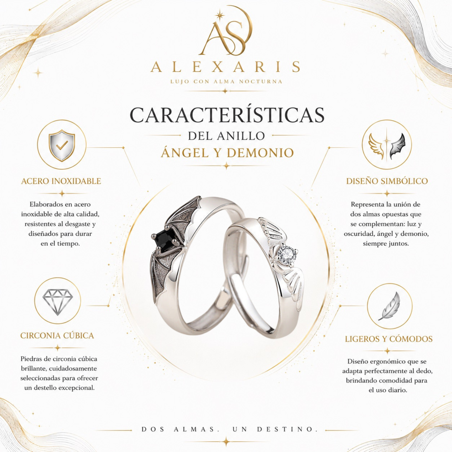 Anillo | Ángel y Demonio.