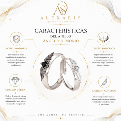 Anillo | Ángel y Demonio.