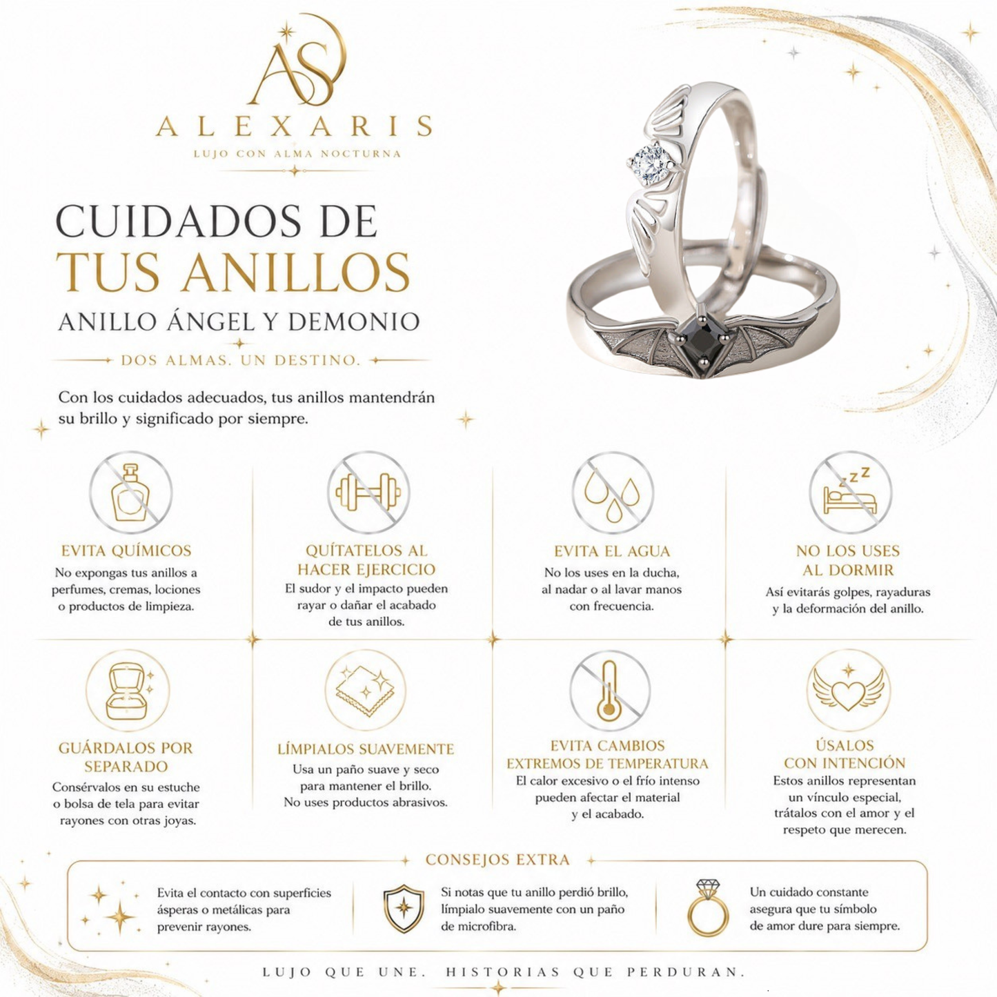Anillo | Ángel y Demonio.