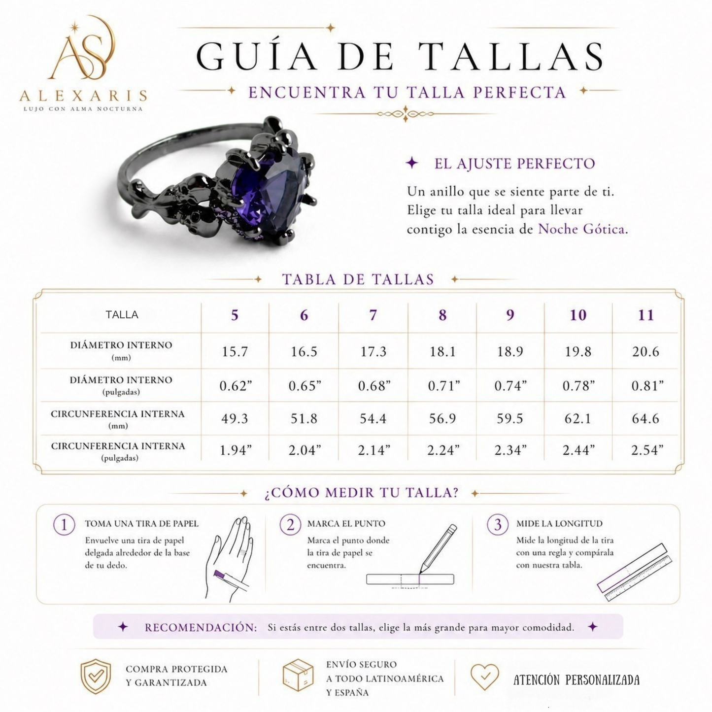 Anillo | Noche Gótica